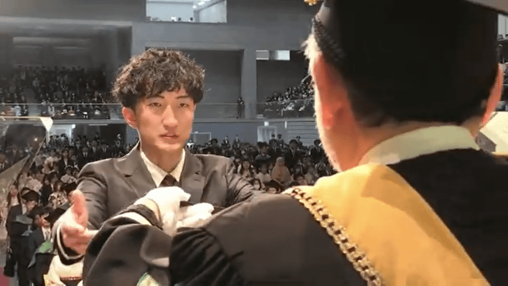 令和７年度 広島大学学位授与式が行われました。（2026.3.23）